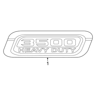 Ram OE - Hood - Exterior Trim (Regular Cab / Crew Cab / Mega Cab)