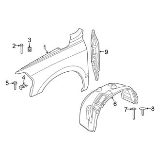 Ram OE - Fender & Components (Regular Cab / Crew Cab / Mega Cab)