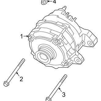 Ram OE - Electrical - Alternator (W/O Dual Alternators), (Regular Cab / Crew Cab / Mega Cab 6.4L)