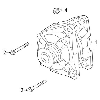 Ram OE - Electrical - Alternator (W/O Dual Alternators), (Regular Cab / Crew Cab / Mega Cab ETL Engine / ETM Engine)