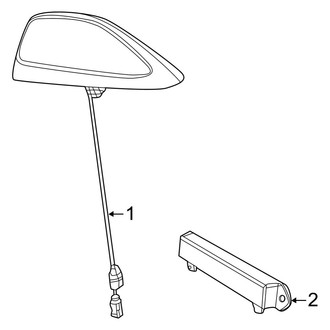 Ram OE - Electrical - Antenna (Regular Cab / Crew Cab / Mega Cab)