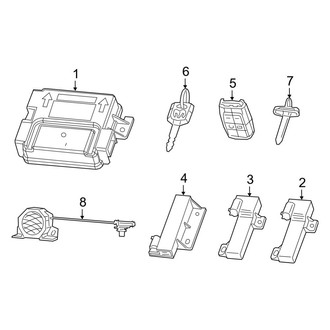 Ram OE - Electrical - Keyless Entry Components