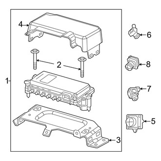 Ram OE - Electrical Components (Cameras), (Regular Cab / Crew Cab / Mega Cab)
