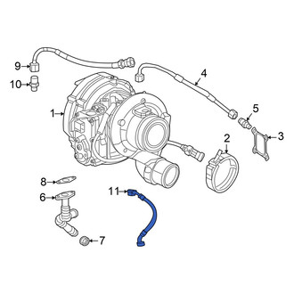 Ram OE - Turbocharger Coolant Line