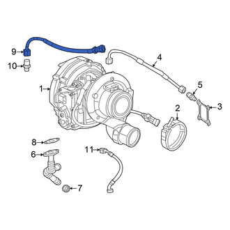 Ram OE - Turbocharger Coolant Line