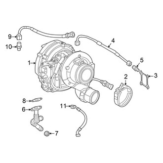 Ram OE - Engine - Turbocharger & Components (Regular Cab / Crew Cab / Mega Cab 6.7L)