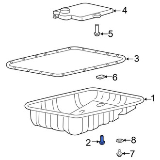 Ram OE - Transmission Oil Pan Bolt