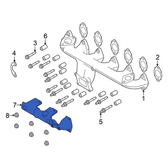 Ram OE - Exhaust Manifold Heat Shield