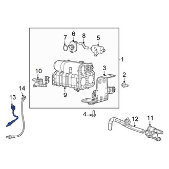 Ram OE - Front Left Oxygen Sensor