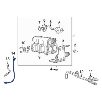 Ram OE - Rear Left Oxygen Sensor