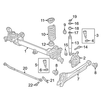 Ram OE - Front Suspension - Shocks & Suspension Components (RWD)