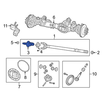Ram OE - Front Right Drive Axle Shaft