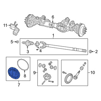 Ram OE - Front Differential Cover