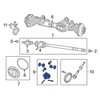 Ram OE - Front Differential Carrier
