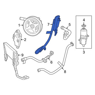 Ram OE - Power Steering Pressure Hose