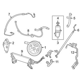 Ram OE - Steering Gear & Linkage - Pump & Hoses (Regular Cab / Crew Cab / Mega Cab 6.7L)
