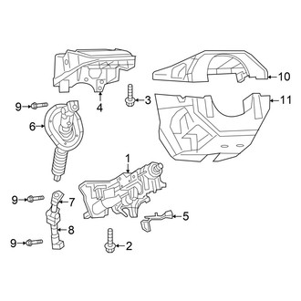 Ram OE - Steering Column - Shroud, Switches & Levers