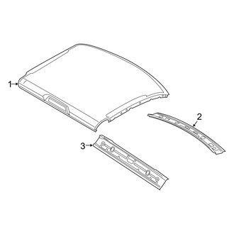 Ram OE - Cab - Roof & Components (Regular Cab), (Regular Cab)