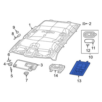 Ram OE - Upper Overhead Console
