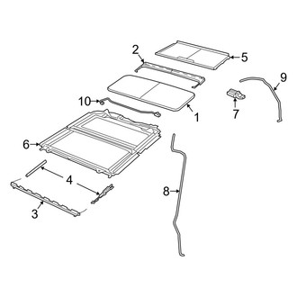Ram OE - Cab - Sunroof (Big Horn / Laramie / Laramie Longhorn / Limited / Lone Star / Tradesman Crew Cab)
