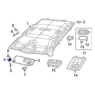 Ram OE - Sun Visor Holder