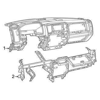 Ram OE - Instrument Panel (Regular Cab / Crew Cab / Mega Cab)