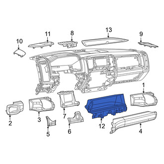 Ram OE - Instrument Panel Storage Compartment