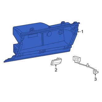 Ram OE - Front Glove Box Assembly