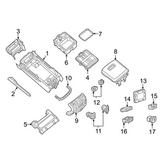 Ram OE - Front Console (Regular Cab / Crew Cab / Mega Cab)