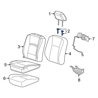 Ram OE - Front Left Headrest Guide