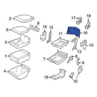Ram OE - Rear Console Panel