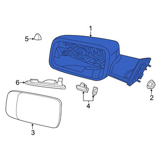 Ram OE - Front Right Door Mirror