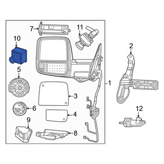 Ram OE - Center Park Assist Camera