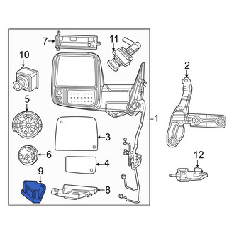 Ram OE - Front Right Clearance Light Assembly