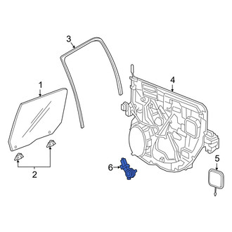 Ram OE - Rear Right Window Motor