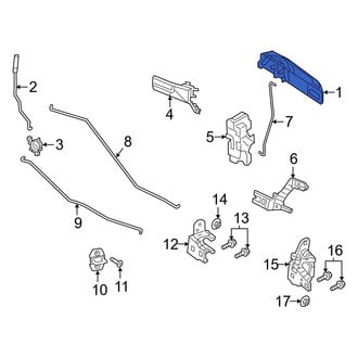 Ram OE - Front Left Outer Exterior Door Handle