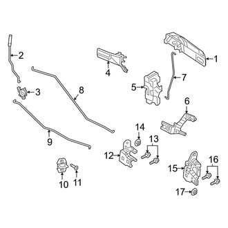Ram OE - Rear Door - Lock & Hardware