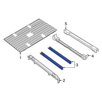 Ram OE - Rear Center Floor Pan Crossmember