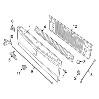 Ram OE - Pick Up Box - Tail Gate (8' Bed)