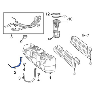 Ram OE - Front Fuel Tank Strap