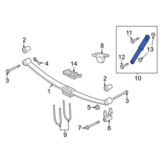 Ram OE - Rear Suspension Shock Absorber