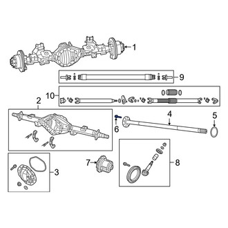 Ram OE - Drive Axle Shaft Bolt