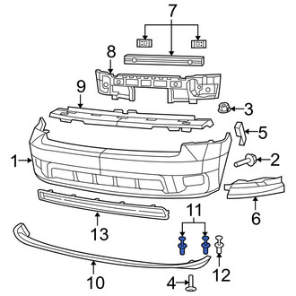 Ram OE - Valance Panel Clip