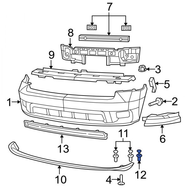 Valance Panel Clip