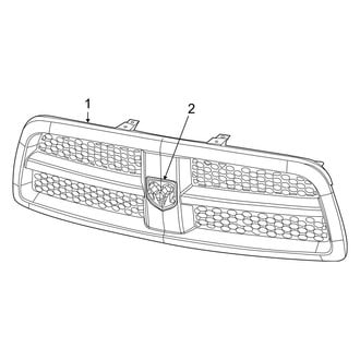 Ram OE - Grille & Components (1500)