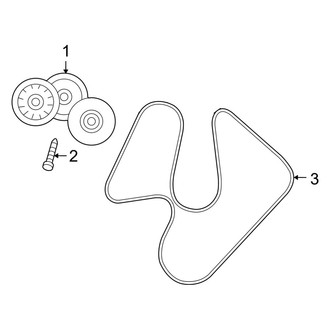 Ram OE - Cooling - Belts & Pulleys