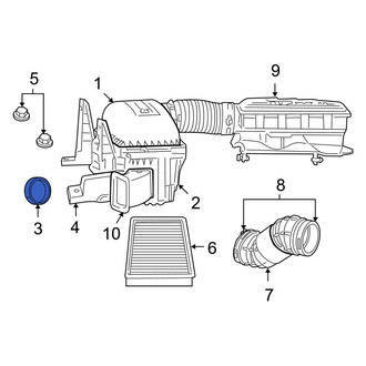Ram OE - Air Filter Housing Gasket