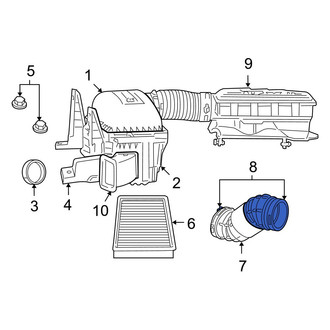 Ram OE - Engine Air Duct Clamp