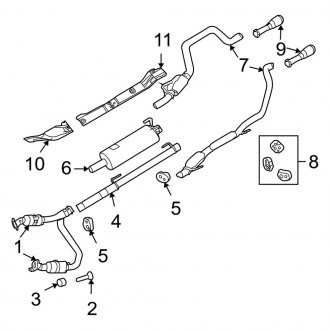 2012 Dodge Ram OEM Exhaust Parts | Systems, Tips — CARiD.com