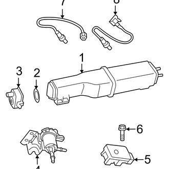 Ram OE - Emission System - Emission Components (3.7L)